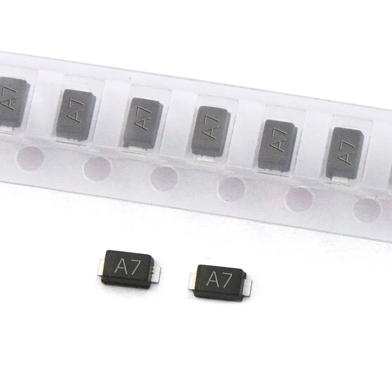 Kit Surtido Diodos SMD Rectificadores (M1, M4, M7) y Schottky - 100 Piezas