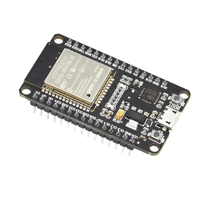 Placa Desarrollo ESP-WROOM-32 (ESP32) CPU Doble Núcleo WiFi 802.11b/g + Módulo BT Bajo Consumo