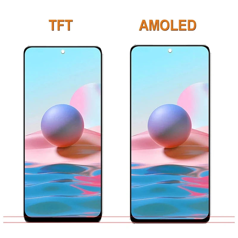 Super AMOLED LCD For Xiaomi Redmi Note 11 LCD 2201117TG LCD Display Touch Screen Digitizer Assembly For Redmi Note 11S LCD