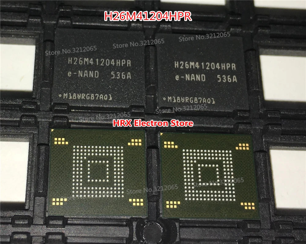 Chip Memoria eMMC 5.1 H26M41204HPR (BGA-153) (Nuevo Original) (Nota: Relacionado Fila 2)
