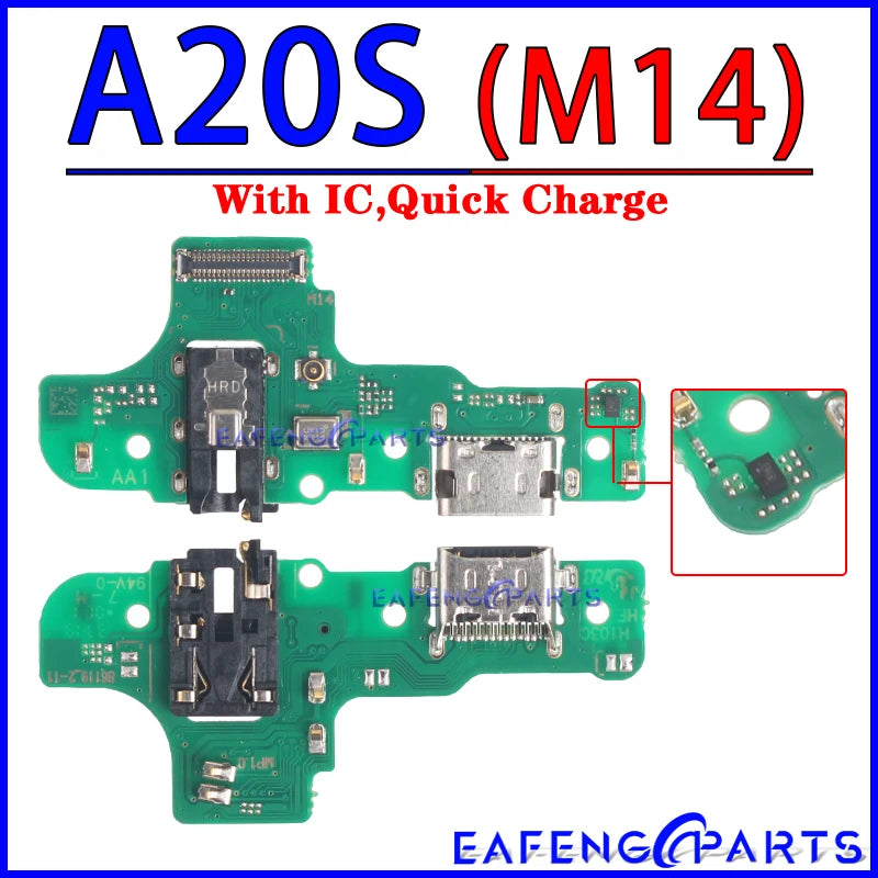 Placa Módulo Puerto Carga USB Dock para Samsung Galaxy A10E/A20E/A30-A70/A10S-A70S