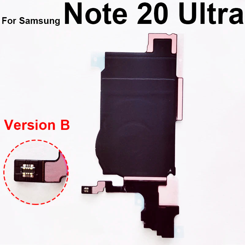 Panel Carga Inalámbrica con Bobina, Chip NFC y Flex para Samsung Note 8/9/10 Plus/20 Ultra 4G/5G (Repuesto)