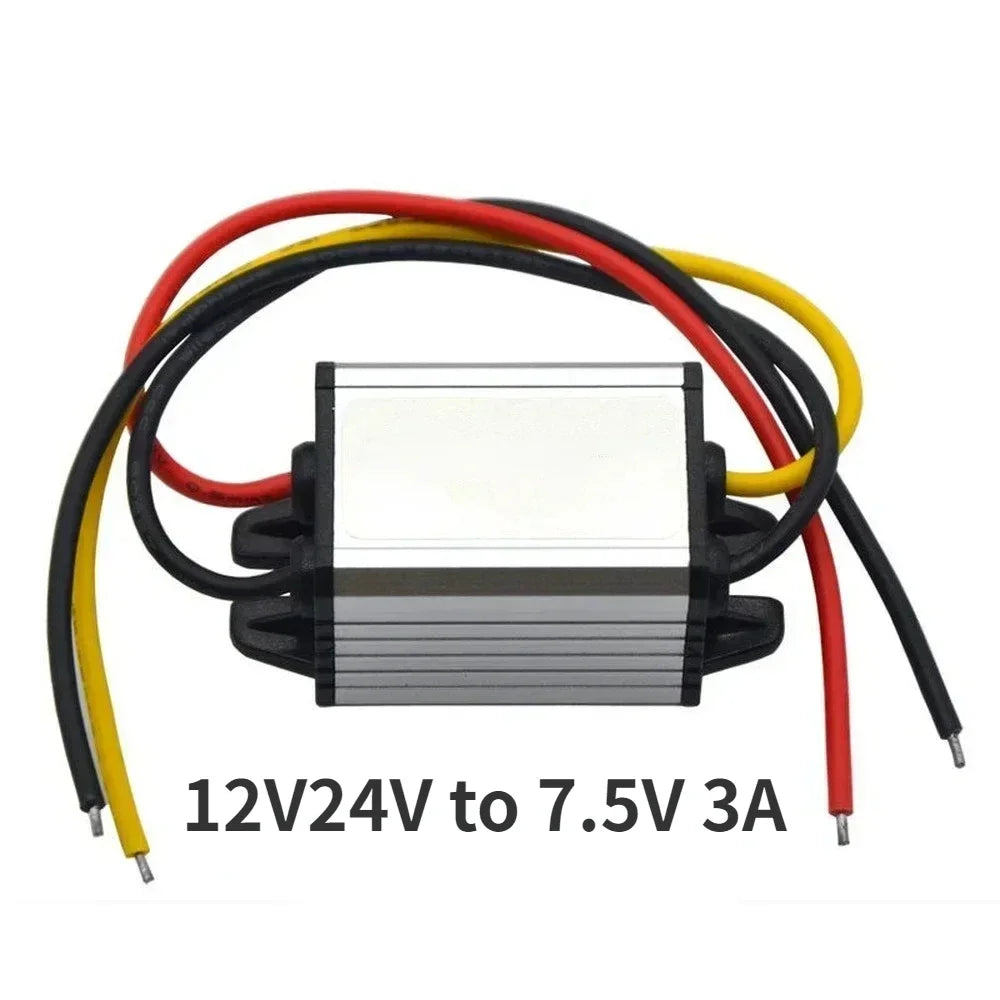 Convertidor Voltaje DC-DC Buck 12V/24V a 3.3V/3.7V/4.2V/5V/6V/7.5V/9V Step-Down (Input 8-31V) CE