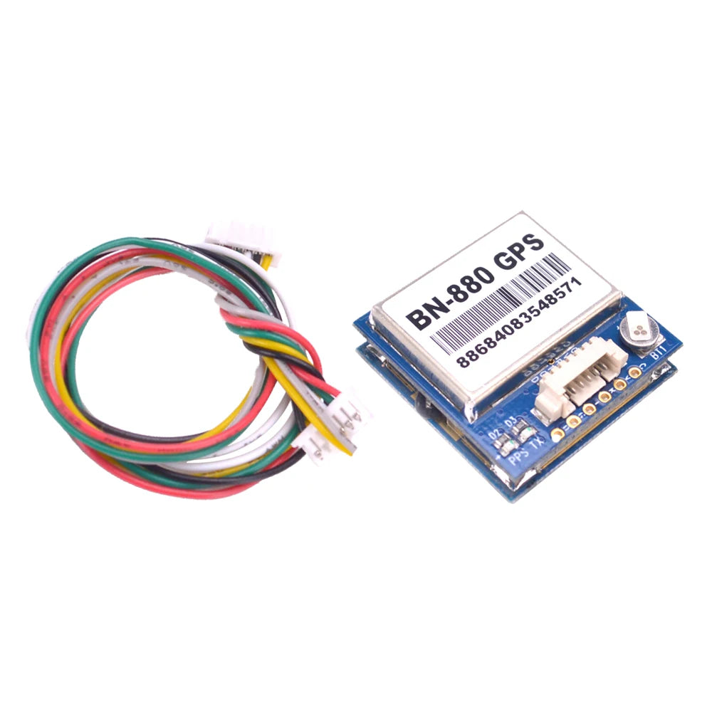 Módulo Antena GPS/GLONASS BN-880 / BN-220 con Cables para Drones RC Racing FPV Quadcopter