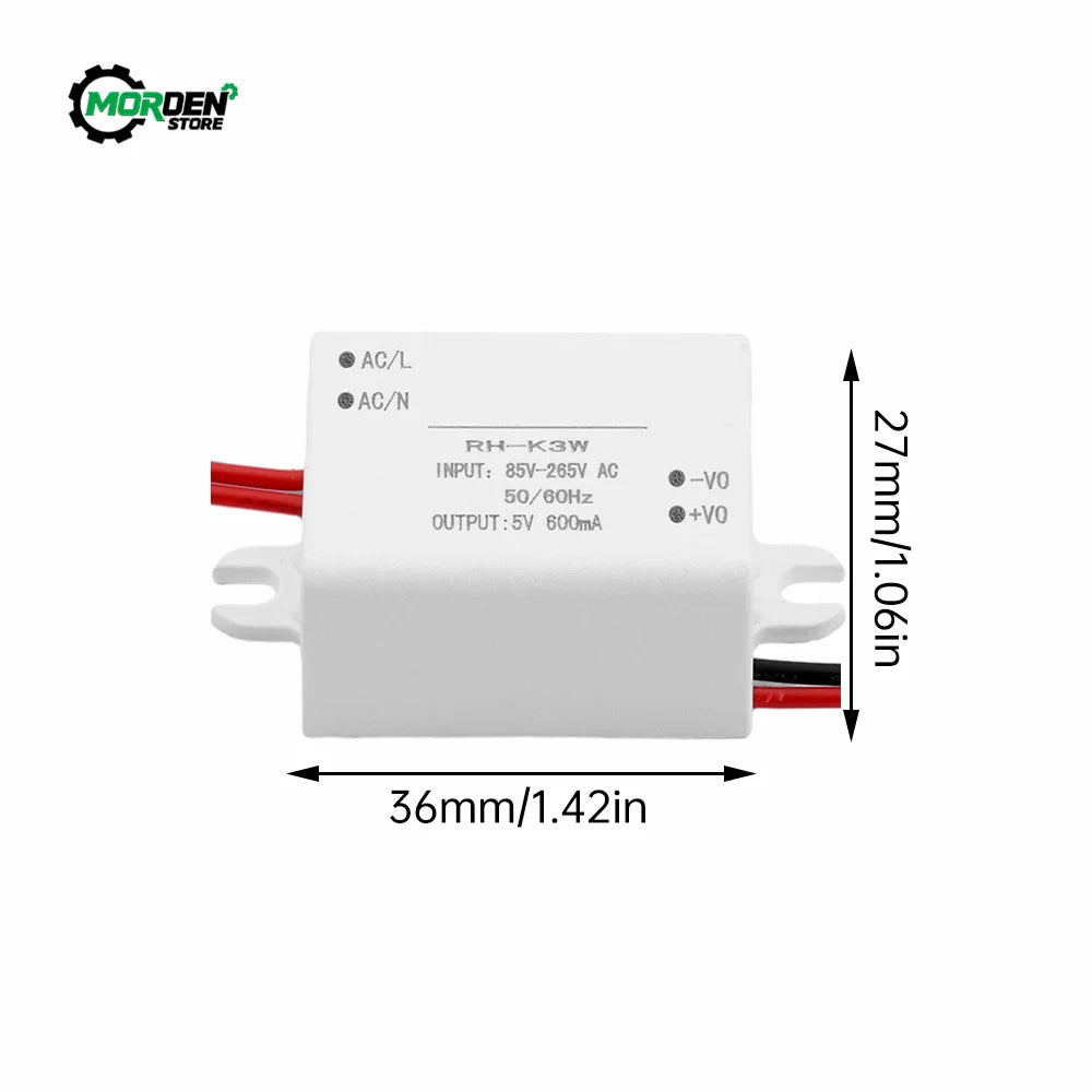 Módulo Fuente Alimentación Buck AC 110V/220V/230V a DC 5V/12V/24V Convertidor