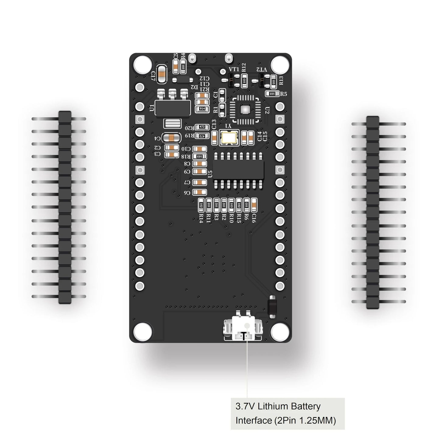 Placa Desarrollo IDEASPARK ESP32 (CH340) con Pantalla OLED 0.96", Módulo Inalámbrico WiFi+BLE, Micro USB para Arduino/Micropython