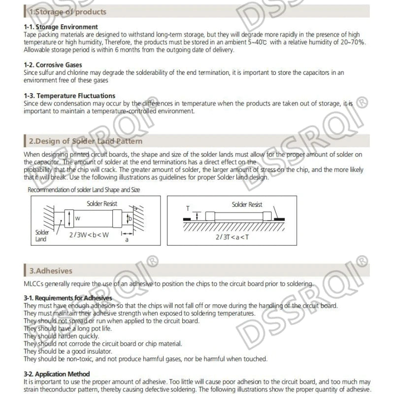 Capacitor Cerámico Chip SMD 0201 (0.5pF-4.7uF) - Pack 100 Unidades (Valores Surtidos)