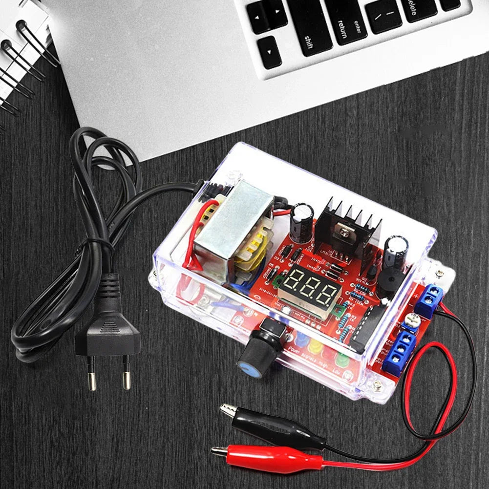 Kit DIY Regulador Voltaje Ajustable LM317 Fuente Alimentación DC