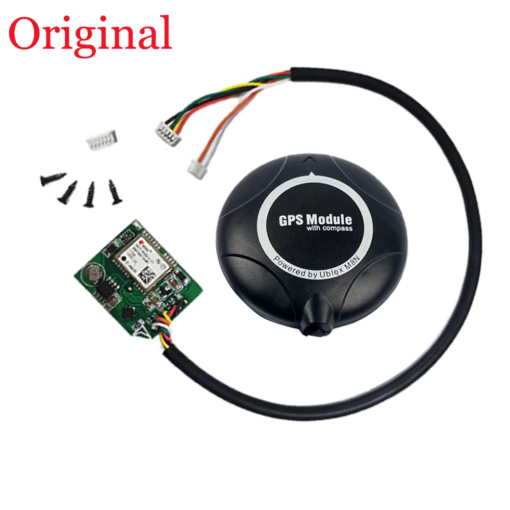 Módulo GPS M8N / M9N (Chip M8/8N/6M) Alta Precisión con Soporte y Compás Integrado para APM 2.6/2.8 / Pixhawk 2.4.6/2.4.8
