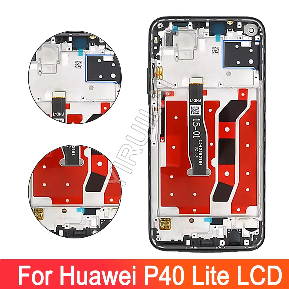 For Huawei P40 Lite JNY-LX1 LCD Display 10 Touch Screen Replacement For Nova 7i JNY-LX2, P 40 Lite Lcd Screen Nova 6 SE Display