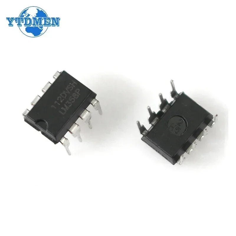 Lote 10/50 Pcs Amplificador Operacional LM358P (LM358) DIP-8 Chip IC Kit