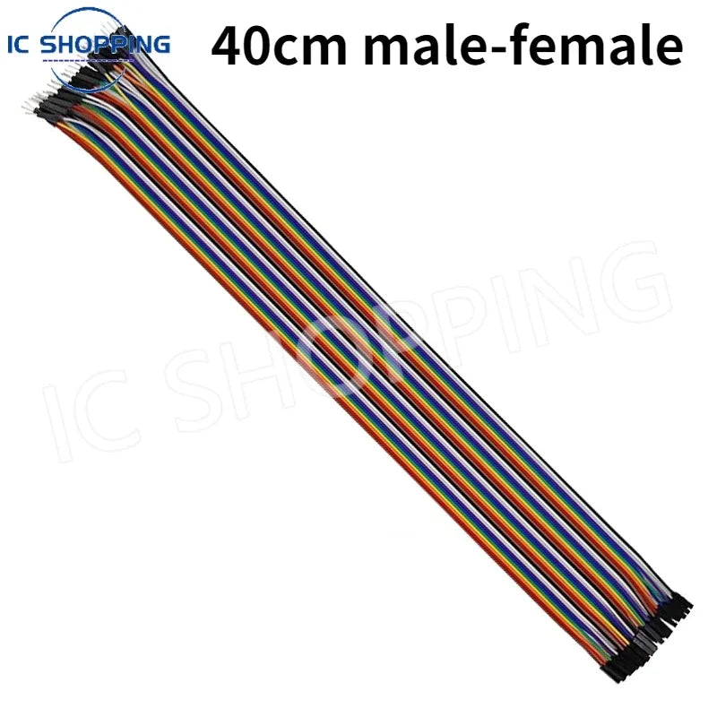 Cable Jumper Dupont (40 Unidades) Macho-Macho / Hembra-Hembra / Macho-Hembra para Arduino DIY Kit