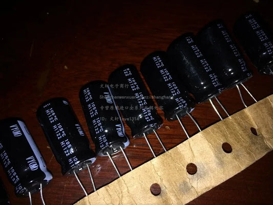 Capacitor Electrolítico Nichicon VY 2200uF 25V 12.5x25mm 105°C - Lote 10 Piezas