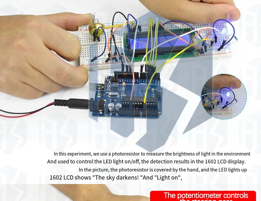 Placa Desarrollo Arduino UNO R3 (Oficial Certificada, ATMEGA16U2 + MEGA328P) con Cable USB Tipo A a B