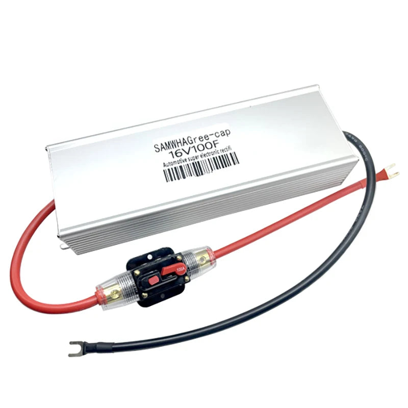 Módulo Rectificador Supercapacitor Automotriz (100F, 16V / 6x 600F, 2.7V) Gran Capacidad