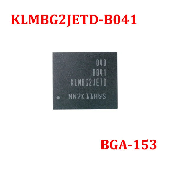 Chip Memoria EMMC KLMBG2JETD-B041 (32GB, BGA-153) (1/20/100 Unidades)