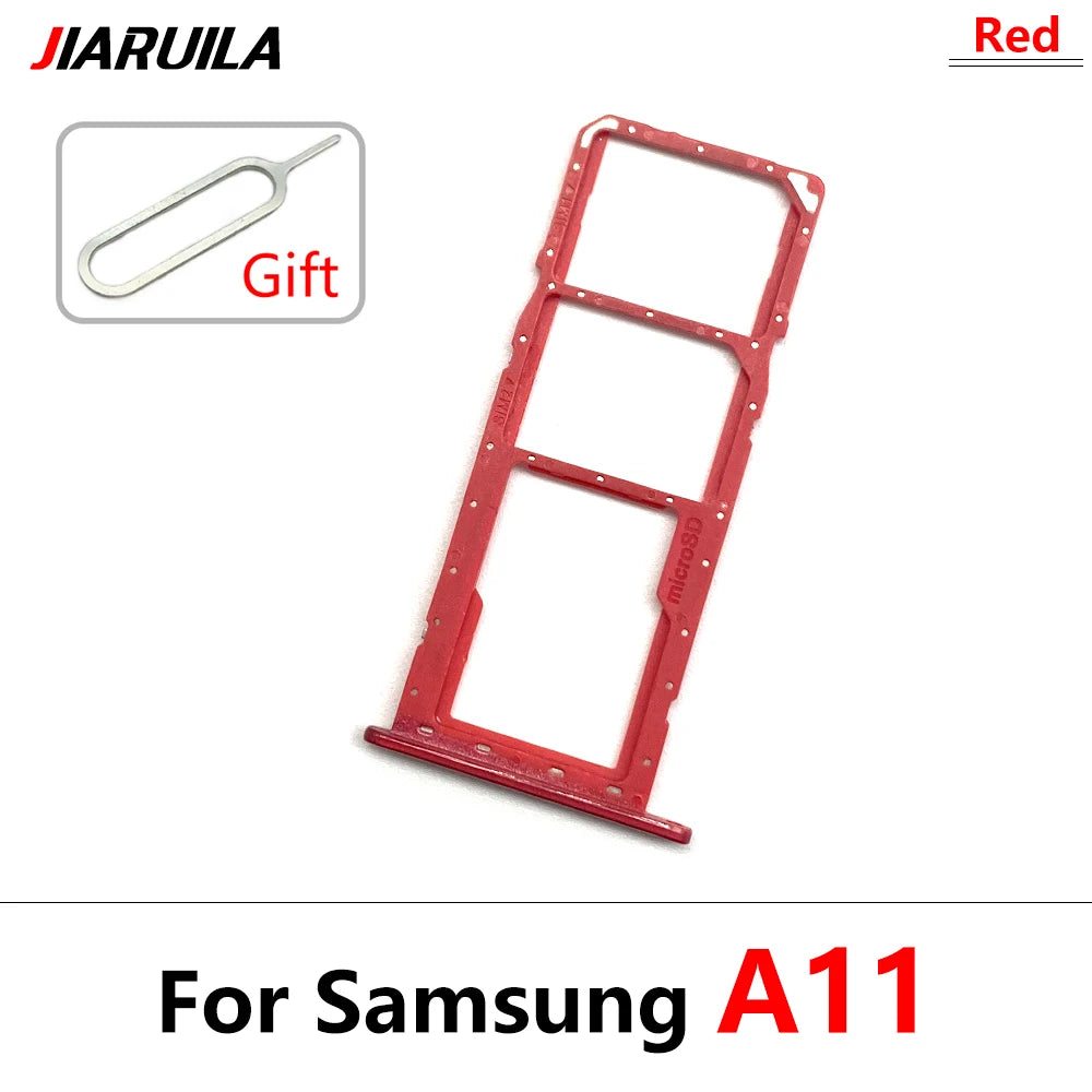 Bandeja Porta Doble Tarjeta SIM / SD (Repuesto con Pin) para Samsung Galaxy A01 Core / A02 / A11
