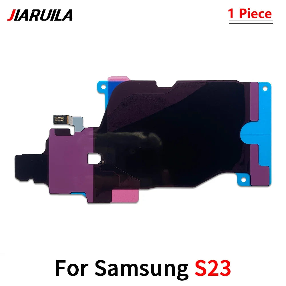 Bobina Carga Inalámbrica con Módulo NFC y Flex para Samsung Galaxy S20/S21/S22/S23 FE/Plus/Ultra (Repuesto)