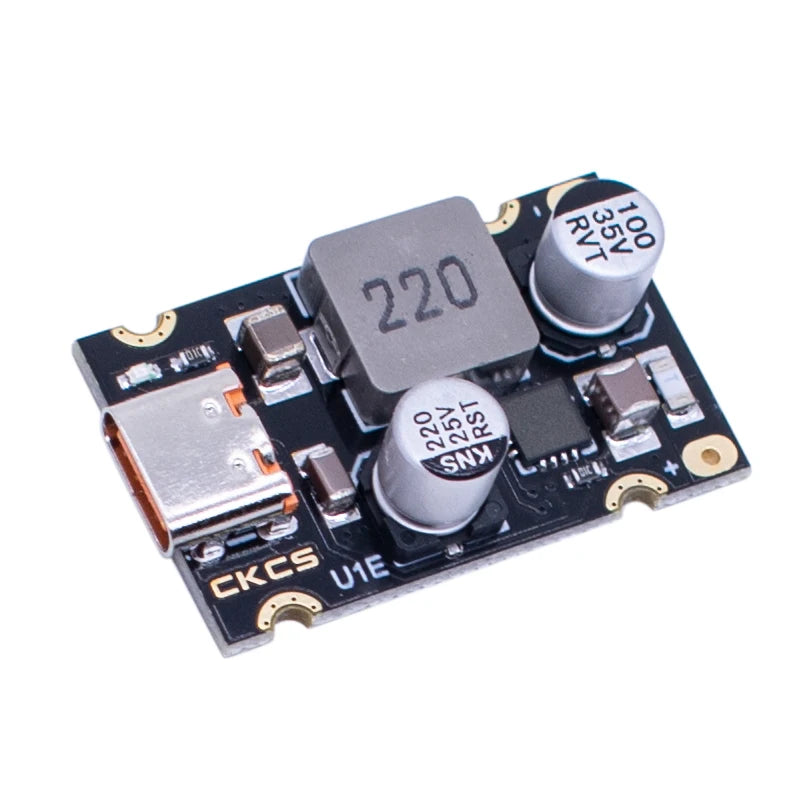 Módulo Carga Rápida CKCS PD 65W USB-C Soporta Apple PD3.1/PPS/QC3.0/Huawei SCP