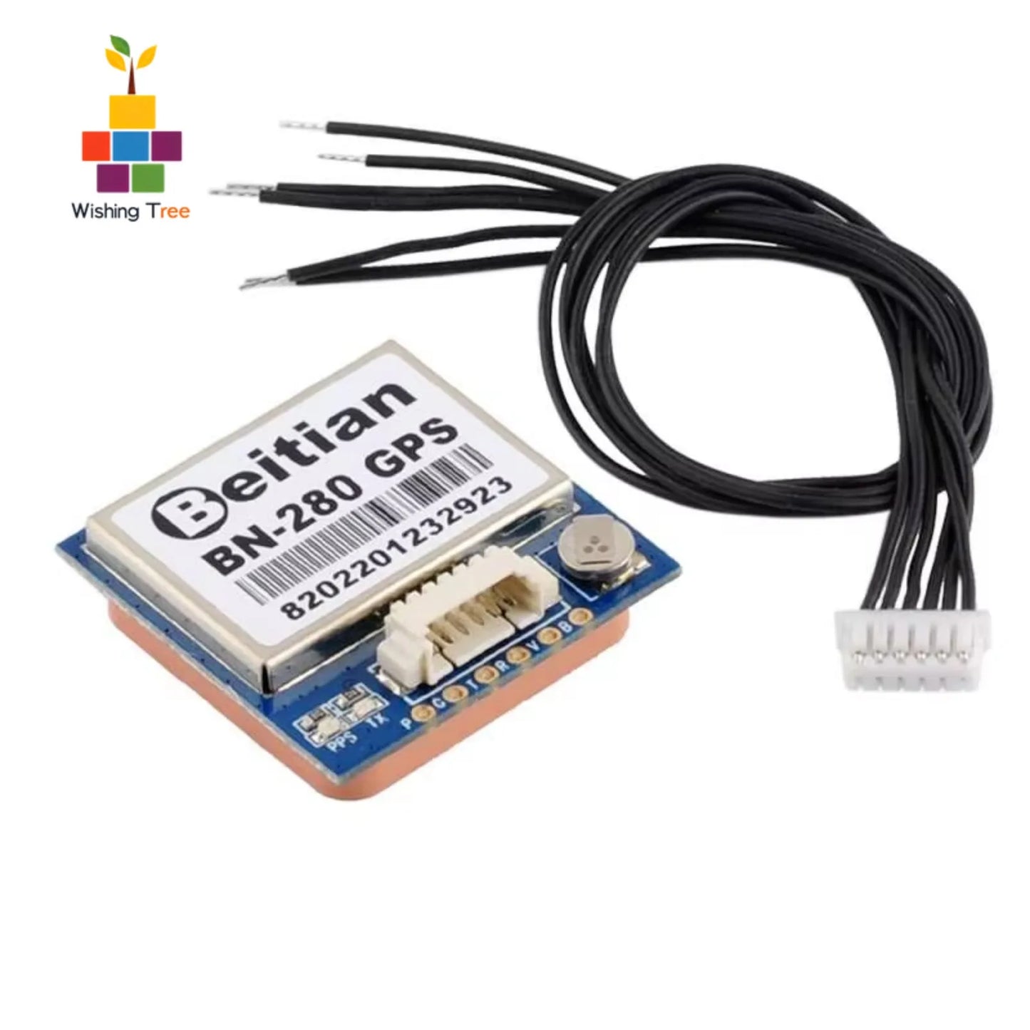 Módulo GPS Alta Precisión Beitian M8030-KT (Multi-GNSS, TTL, 4M Flash) para Drones/Arduino/Raspberry Pi