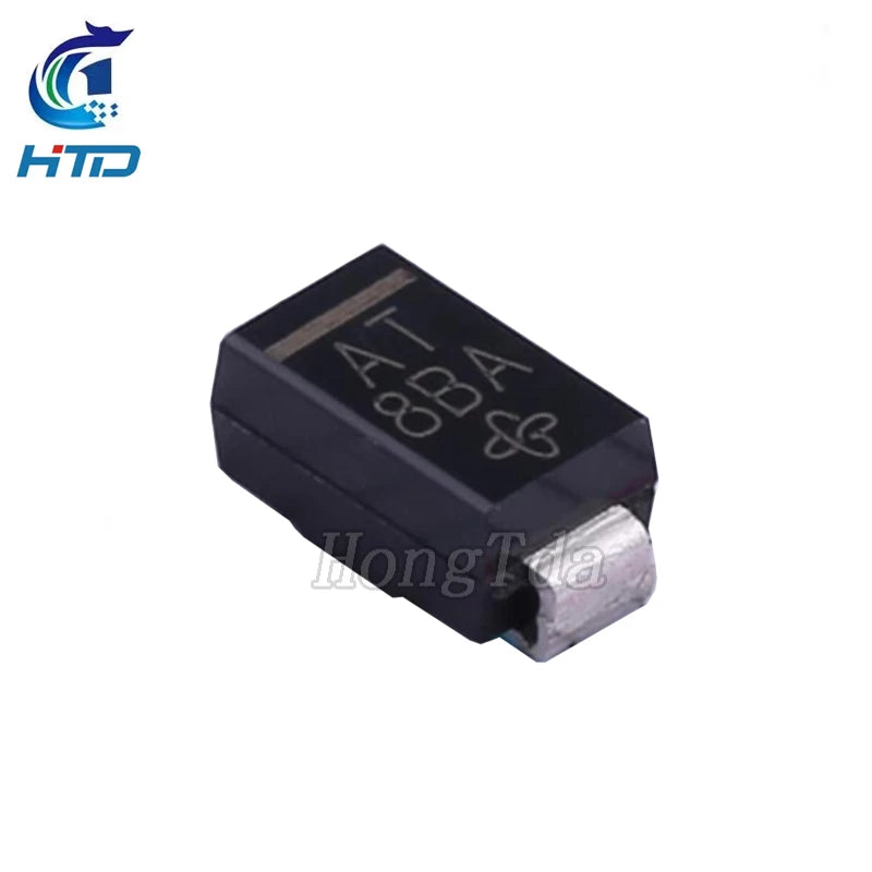 Diodo TVS SMD SMAJ 400W - Varios Voltajes (12A a 24A) SMA/DO-214AC - Lote 100 Piezas