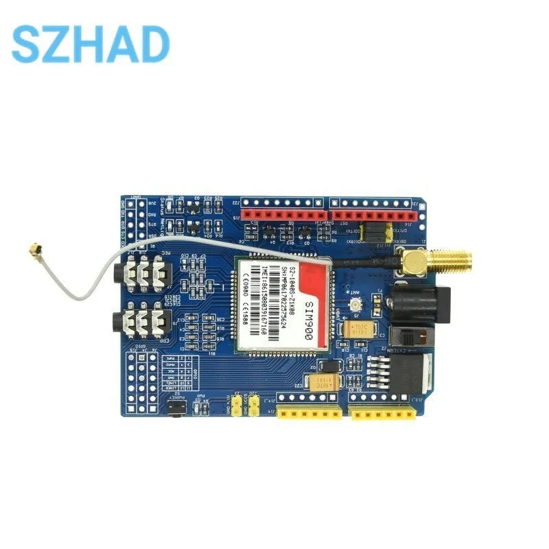 Placa Desarrollo Shield GSM/GPRS SIM900 (Módulo Quad-Band) compatible Arduino