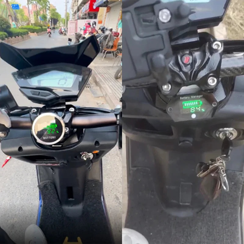 Display Lector BMS Inalámbrico Bluetooth ANT - Pantalla Indicadora Voltaje/Capacidad Batería Litio