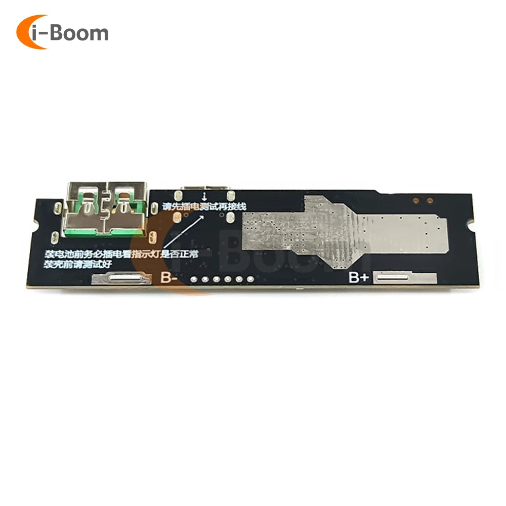 Módulo Power Bank Carga Rápida Bidireccional 22.5W DIY con Display Digital (USB/Tipo-C, Soporta VOOC)