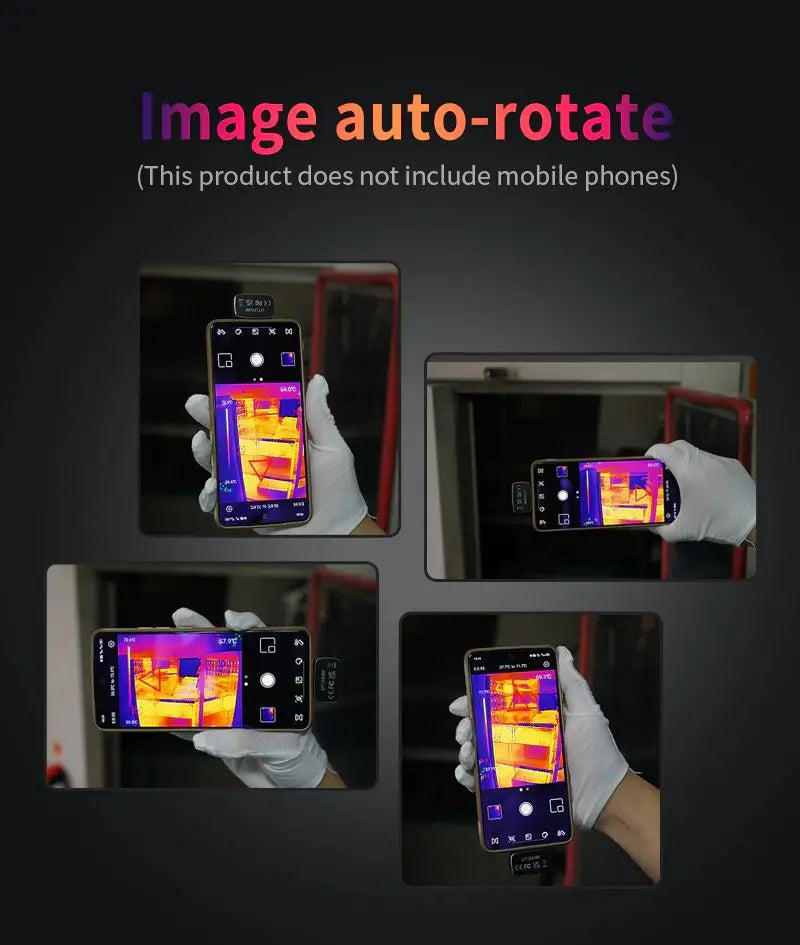 Termógrafo UNI-T UTi260M para Smartphone (Tipo C) - Cámara Térmica Infrarroja Tuberías/Circuitos PCB (No iPhone)