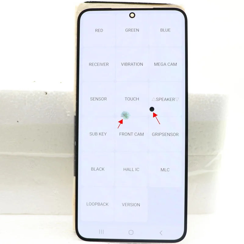 Pantalla Super AMOLED con Digitalizador Táctil para Samsung Galaxy S23 5G (S911F/S911U/S911B/DS) (Con Defecto Estético)