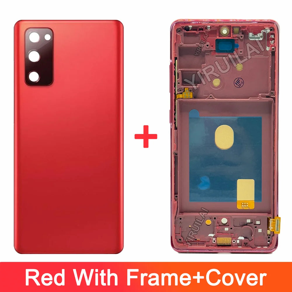 TFT S20FE LCD para Samsung S20 FE pantalla LCD SM-G781 G7810 G781U G781B con marco de pantalla táctil reemplazo del ensamblaje del digitalizador