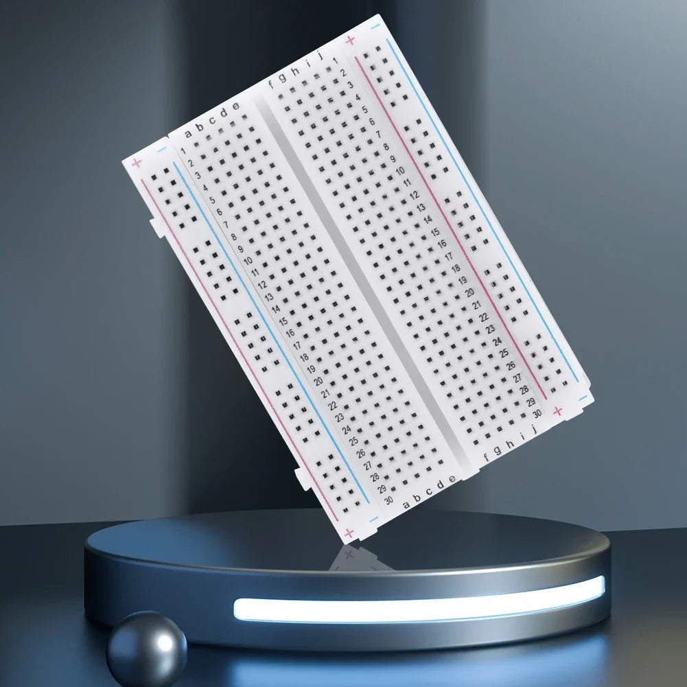 1-10pcs 400 Tie Points Solderless PCB Breadboard Mini Universal Test Protoboard DIY Bread Board for Bus Test Circuit Board