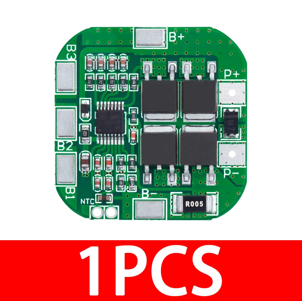 4S 14.8V / 16.8V 20A peak li-ion BMS PCM battery protection board bms pcm for lithium LicoO2 Limn2O4 18650 li battery