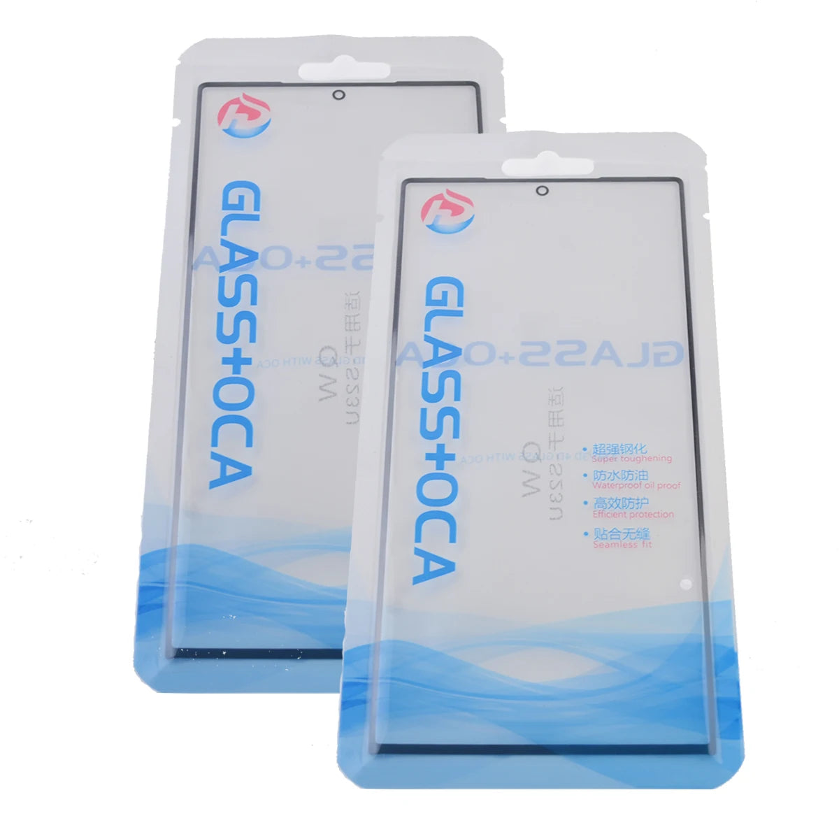 Pack 5 Láminas OCA Adhesivas para Cristal Frontal LCD Samsung Galaxy S8-S24/Note 8-20 Plus/Ultra