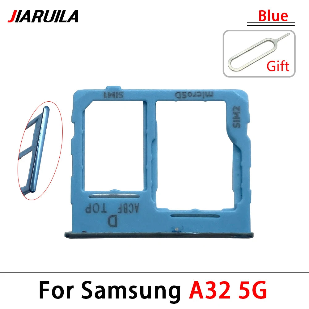 Bandeja Doble SIM (Micro/Nano) para Samsung A14 (4G/5G)/A32 5G - Adaptador Slot Chip Holder