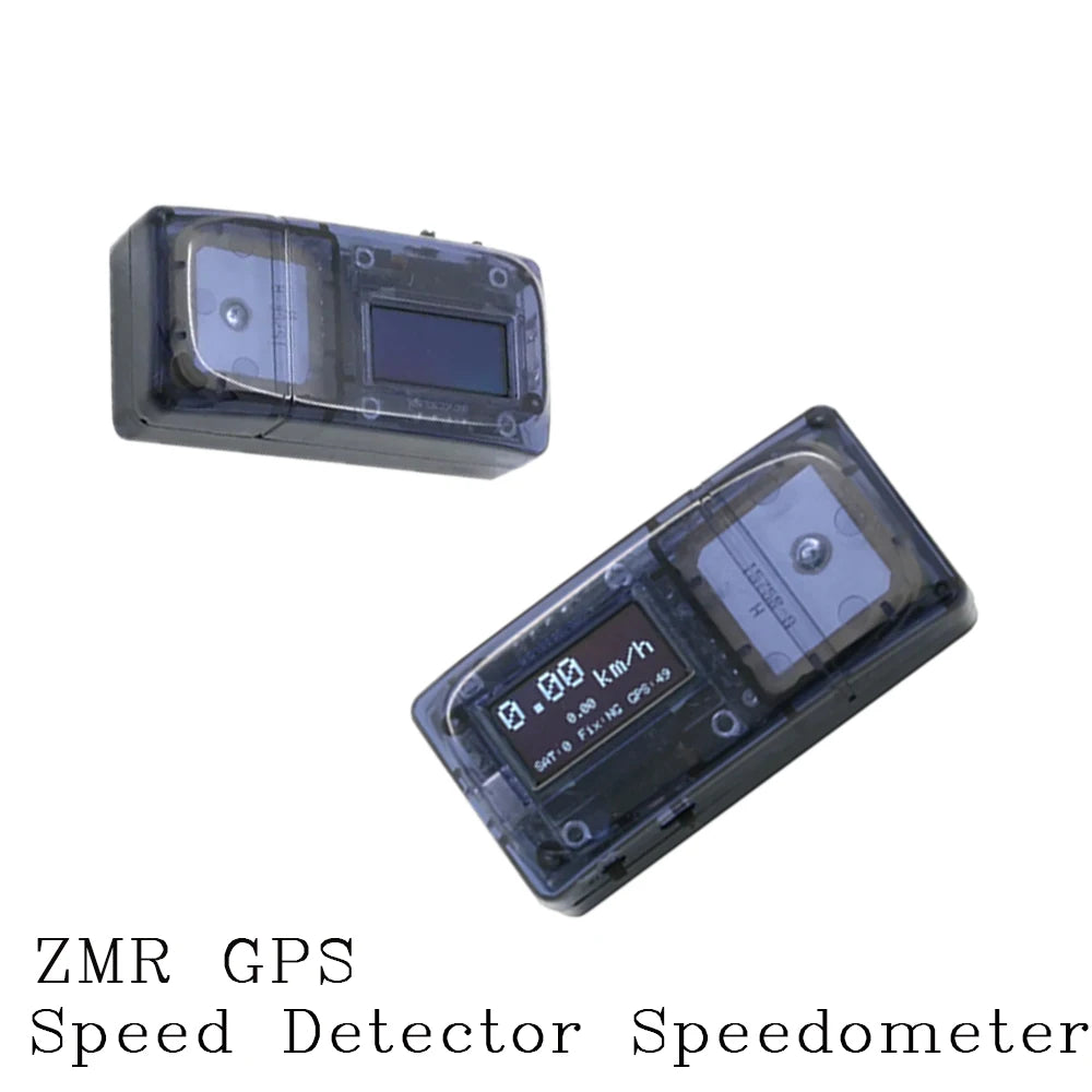 Detector Velocidad GPS ZMR (Speedometer) con Batería LiPo Integrada para Aviones RC / Drones FPV Racing Freestyle