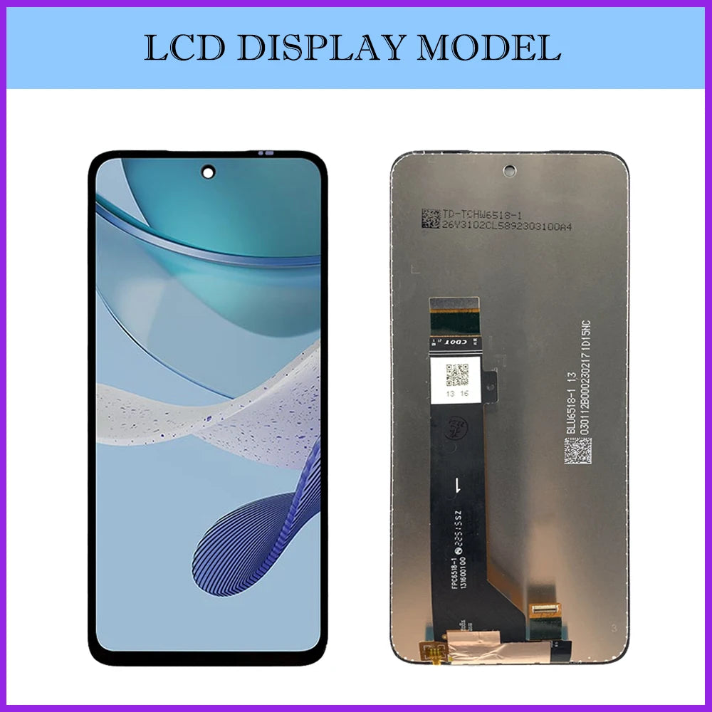 6.5'' Original For Motorola Moto G53 XT2335-2 LCD Display Touch Screen Digitizer Assembly For Moto G53 LCD Replacement Parts