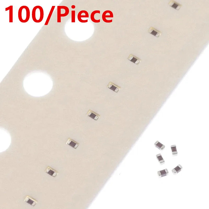 Capacitor Cerámico Alta Frecuencia Chip SMD COG/NPO (5.6pF-9.1pF, 50V, 0201/0402/0603/0805) MLCC