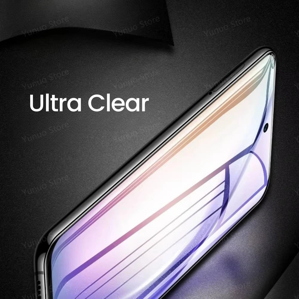 Film Hidrogel Frontal Suave Protector Pantalla para Samsung Galaxy A15/A33/A35/A52/A53/A54/A55 5G (4 Unidades)