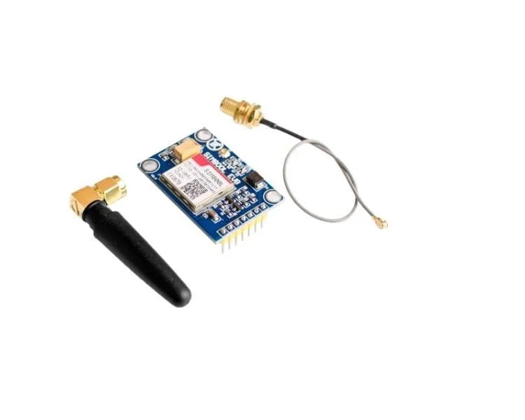Módulo GSM/GPRS SIM800L (Quad-Band) con Antena PCB y Placa SIM para MCU Arduino