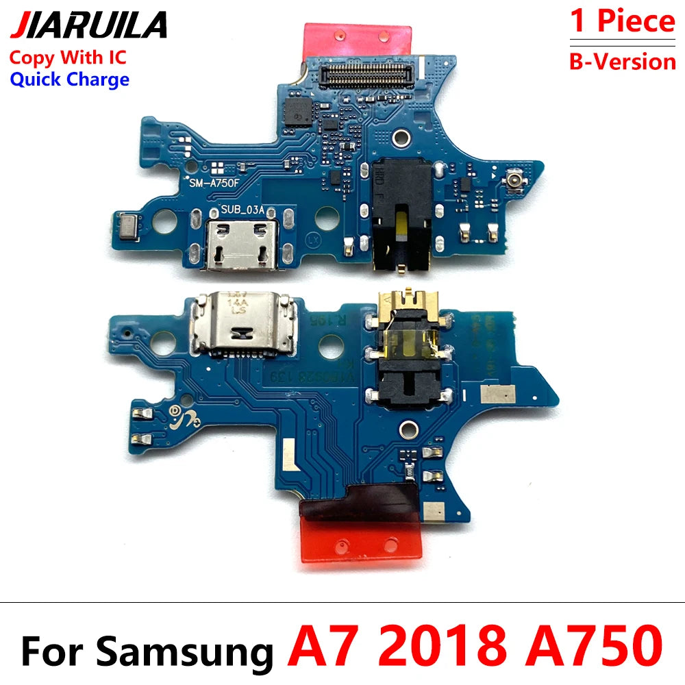 Placa Puerto Carga Rápida USB para Samsung Galaxy A01-A7 / A02-A54 / A10S / M15/M16 / A13-A32 4G/5G (Varios Modelos)