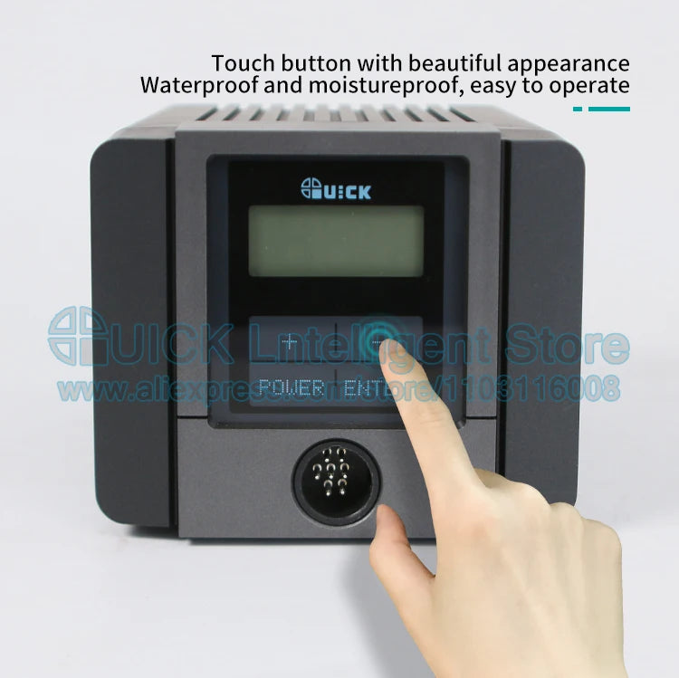 Soldering Stations QUICK TS1100 Welding Station Digital Display Lead-free 90W Intelligent Anti-static Electric Soldering Irons