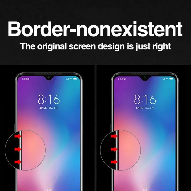 Protector Pantalla Cristal Templado HD para Xiaomi Redmi Note 9-13 Pro/10S/11S / Poco X3 Pro-X6/F3-F5 (Pack 5 Unidades)