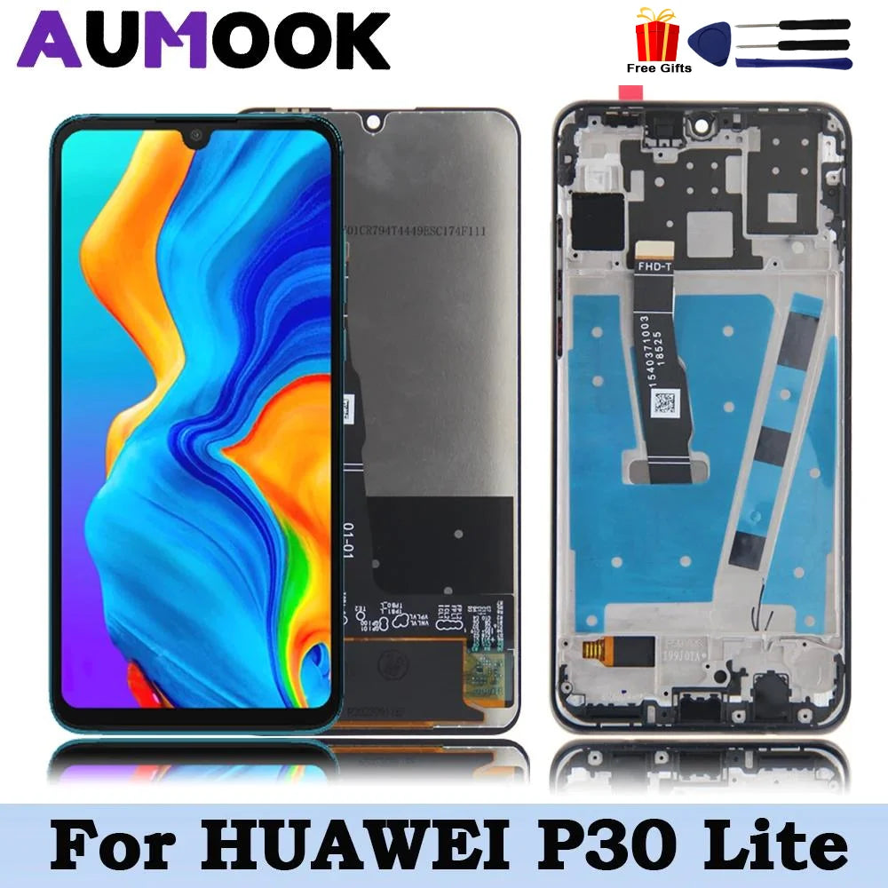 OEM LCD For HUAWEI P30 Lite Display LCD Screen Digitizer Assembly Replace For HUAWEI P30 Lite Nova 4e MAR-LX1A LX2 LX3A Screen