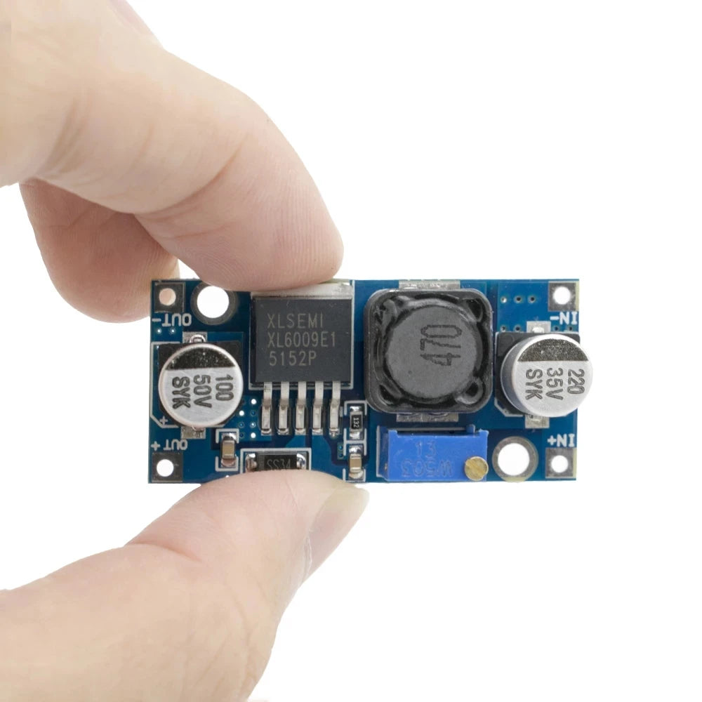 Módulo Convertidor Buck LM2596 DC-DC Ajustable Step-Down 3-40V a 1.5-35V Alta Eficiencia
