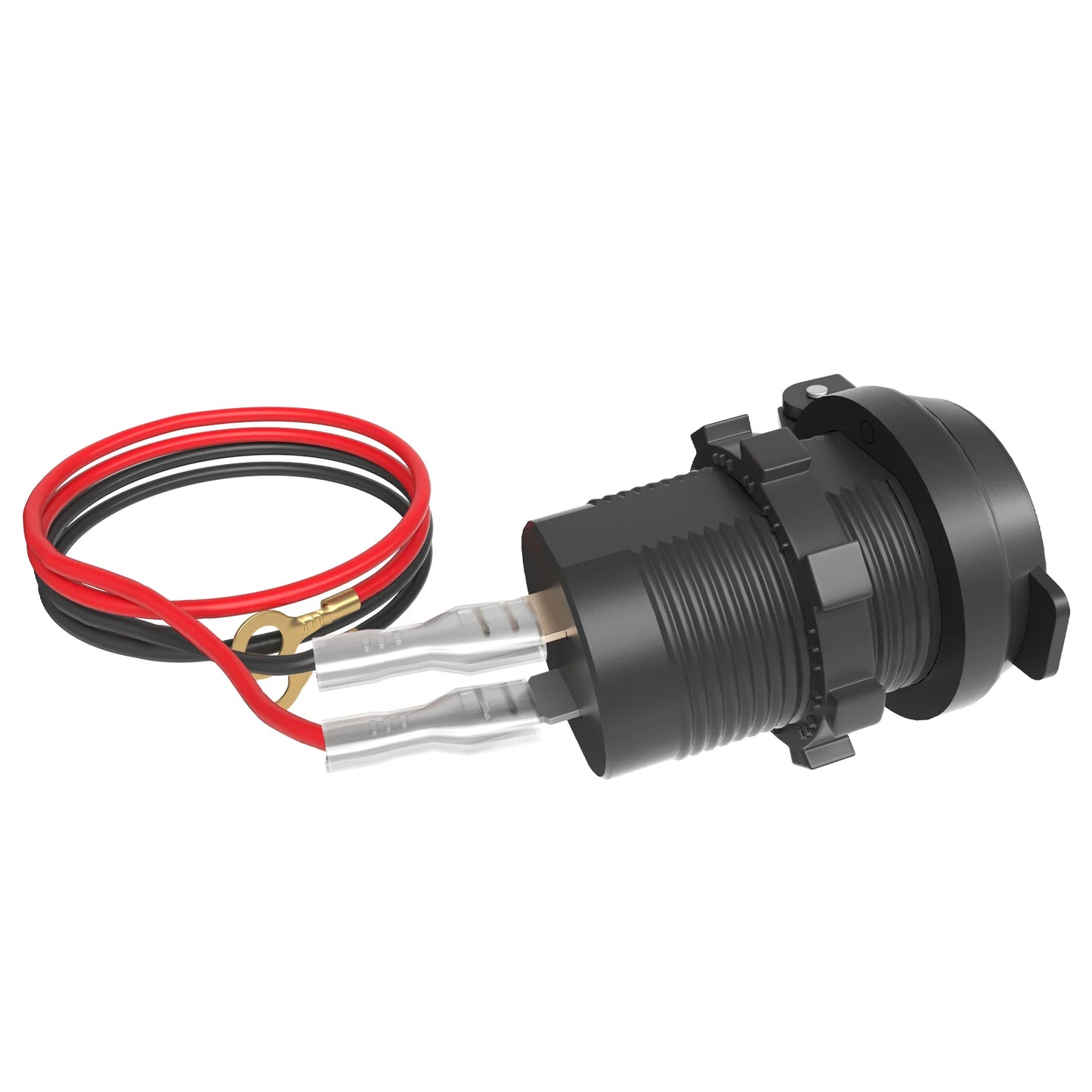Socket Cargador USB 100W Impermeable Carga Rápida PD Tipo-C + QC3.0 para Auto/Bote/RV/Moto 12V-24V