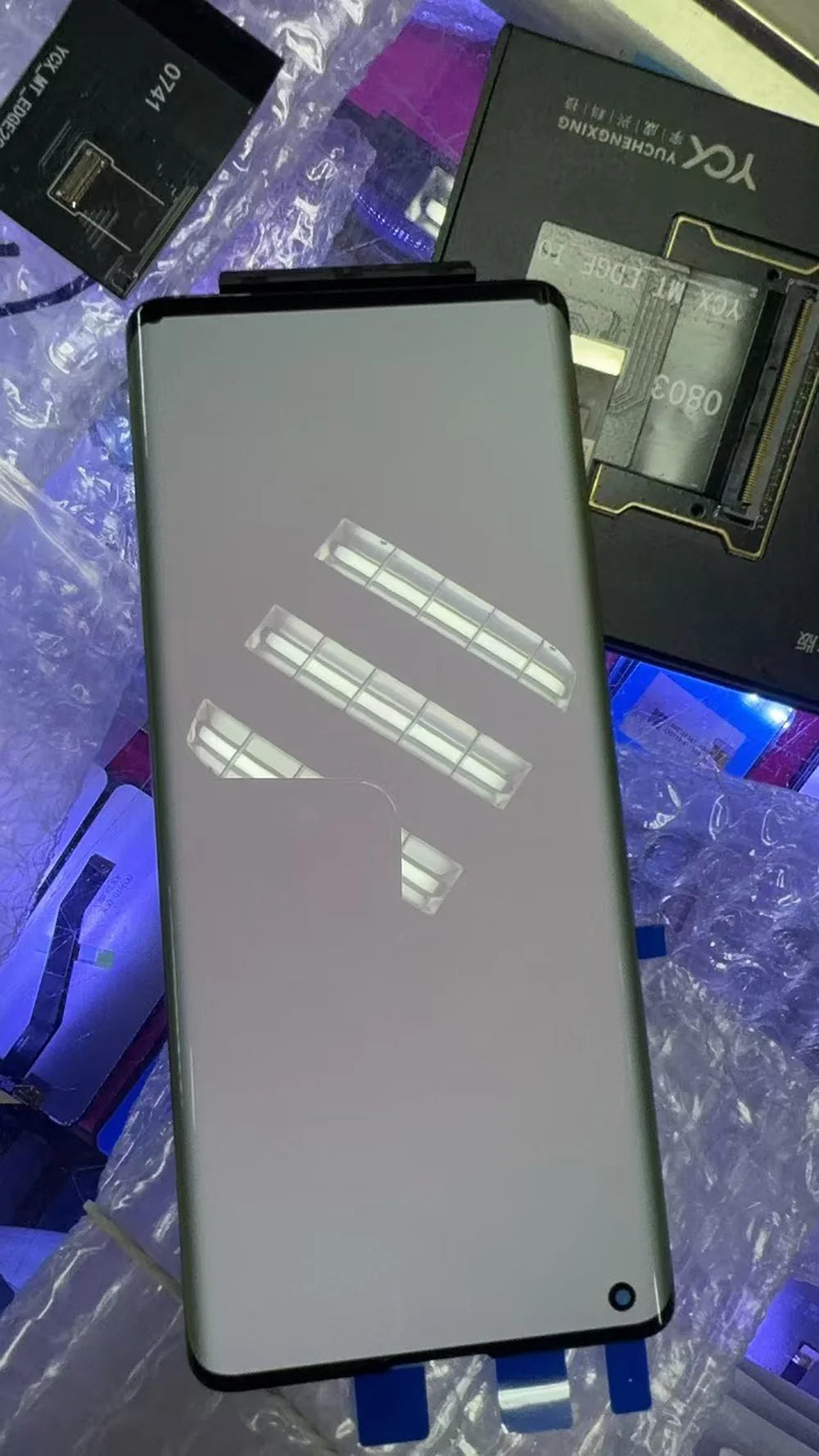 Amoled LCD For Motorola Moto Edge Plus LCD Display Touch Screen Digitizer For Moto Edge LCD Display XT2063-3 LCD With Dot