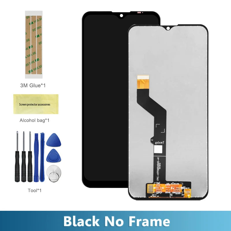 Lcd Screen for Motorola Moto G9 Play XT2083 XT2083-1 Lcd Display Touch Screen Digitizer with Frame Assembly for Moto G9 Play
