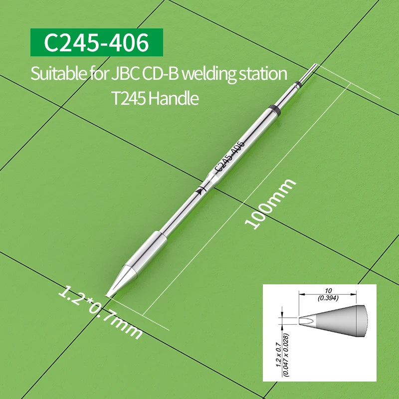 for JBC Soldering station soldering iron tip C245-944 C245-966 C245-407 C245-741 C245-755 756 compatibility JBC T245 Handles