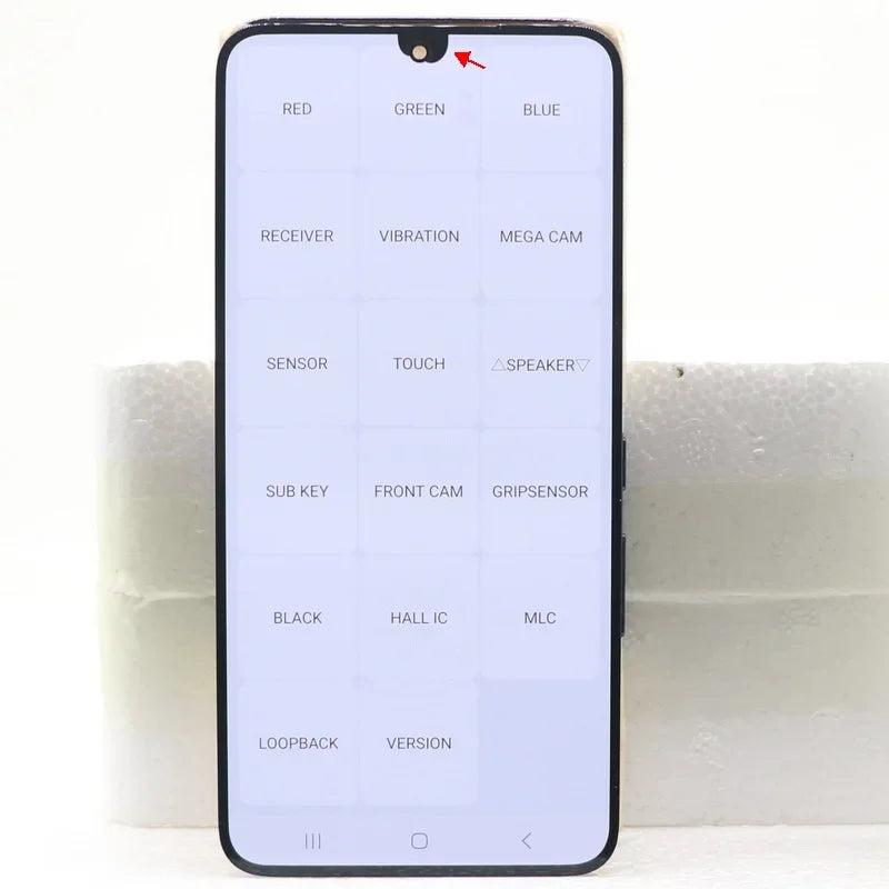 Pantalla Super AMOLED con Digitalizador Táctil para Samsung Galaxy S23 5G (S911F/S911U/S911B/DS) (Con Defecto Estético)